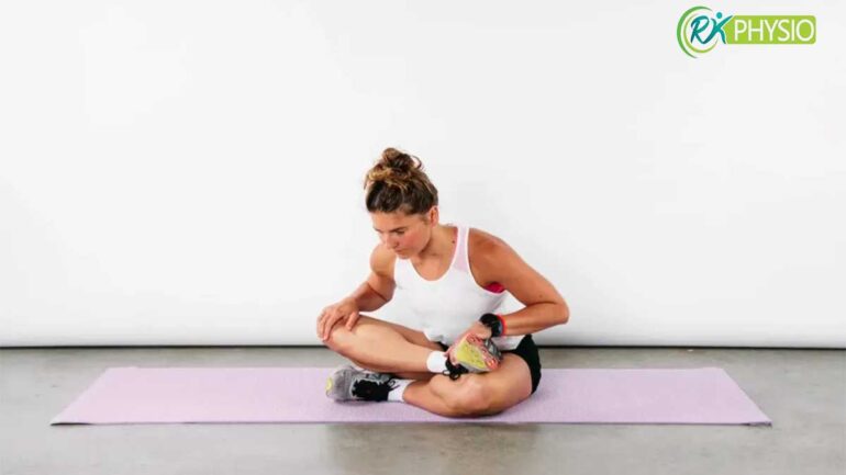 کشش عضلات سرینی (Glute Stretch)